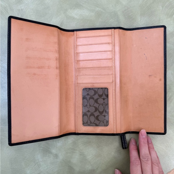 Coach Black Leather wallet - Picture 3 of 11